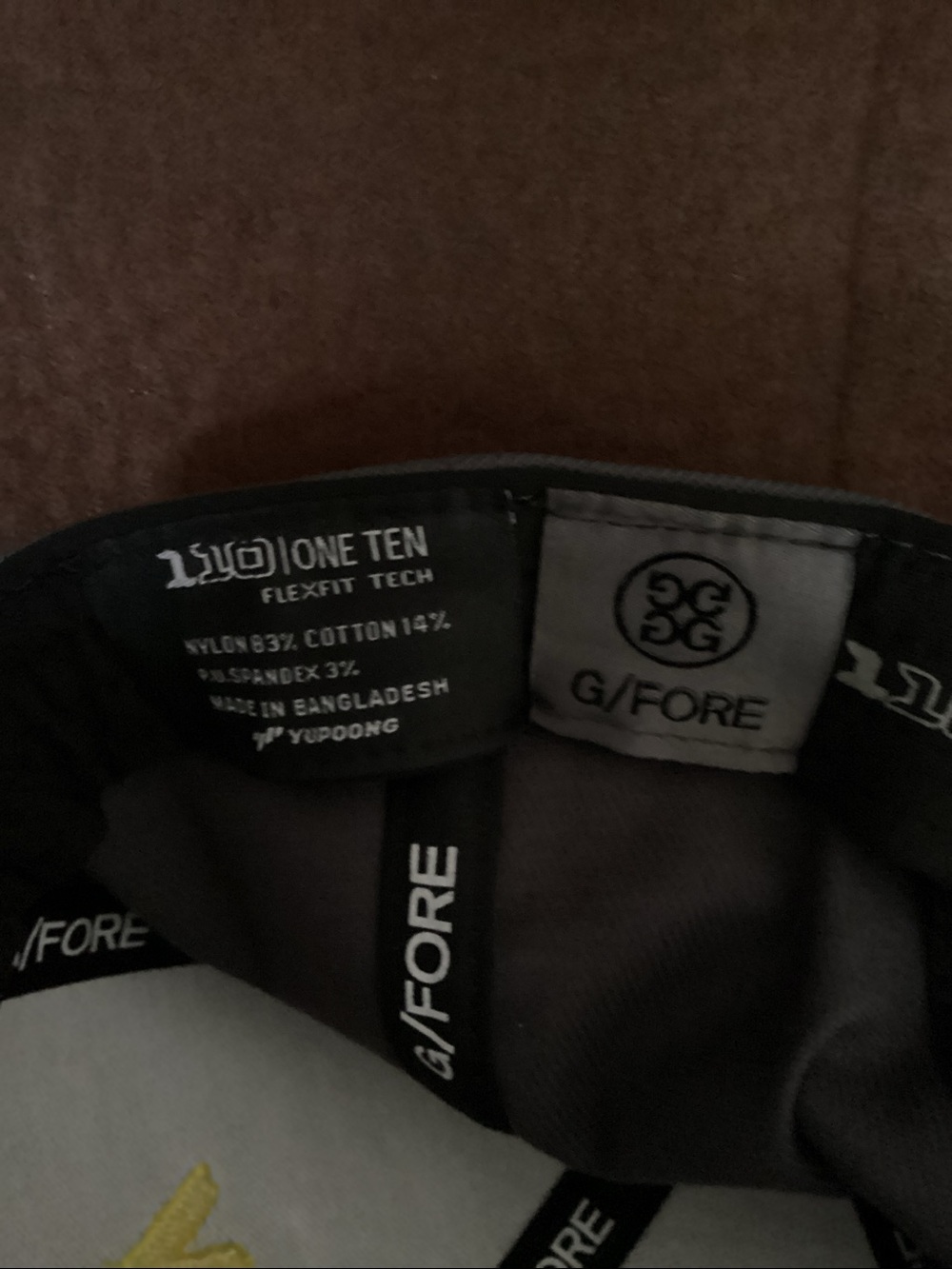 G/Fore Gainey Gals Golf Hat Grey Adjustable - Picture 3 of 5